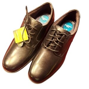 New in Box NWT Mens Nunn Bush Black Leather Dress Shoes